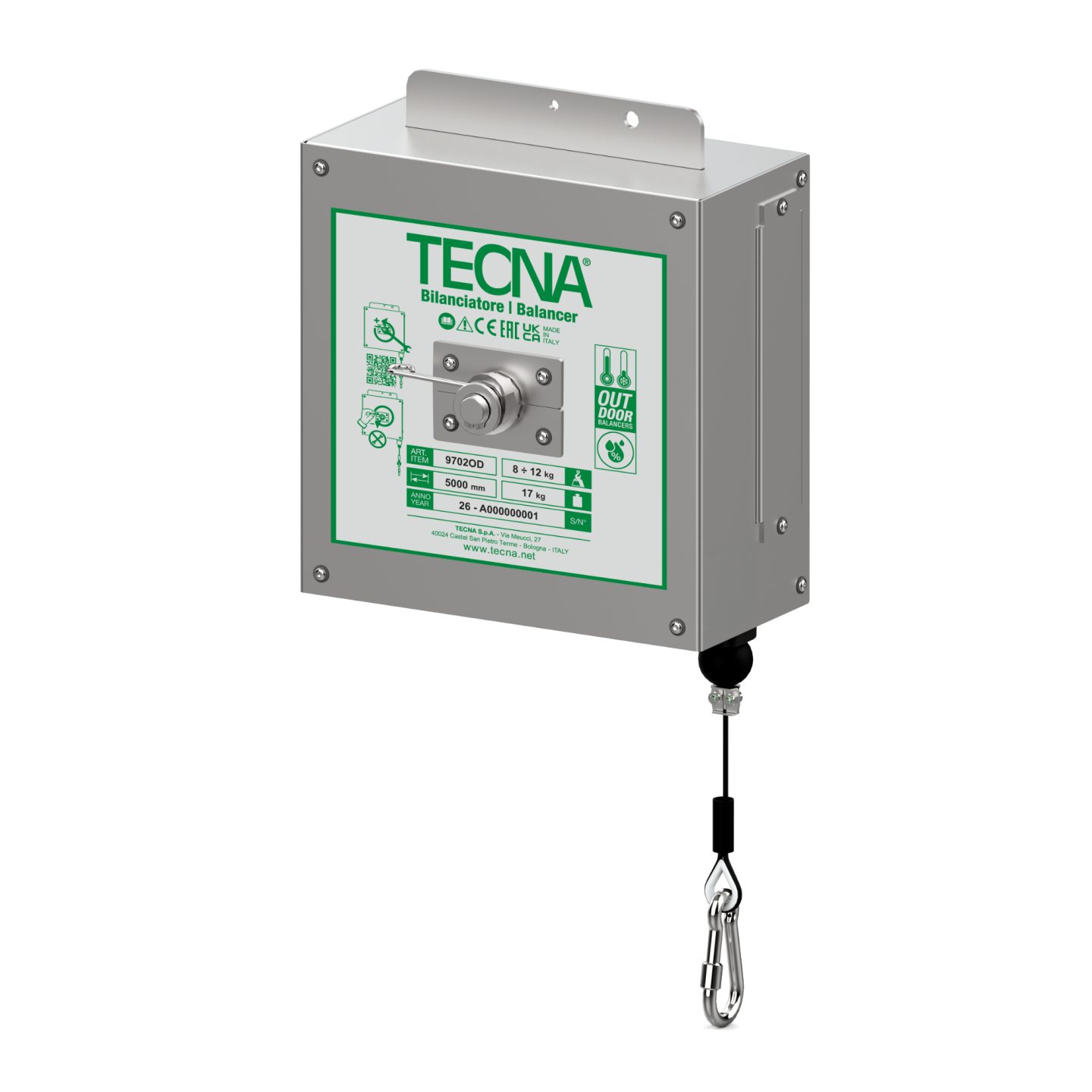 Outdoor Balancers 9702OD - Capacity: 8-12 kg
